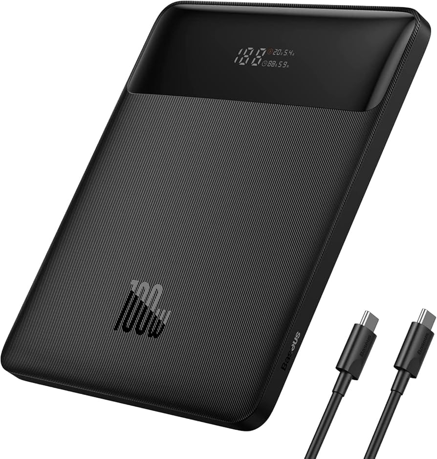 Baseus パワーバンク Amazon.com: Baseus Laptop Portable Charger 100W 20000mAh